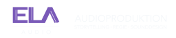 ELA Audio Audioproduktion Logo - Storytelling, Podcast und Sounddesign Rosenheim München und Remote